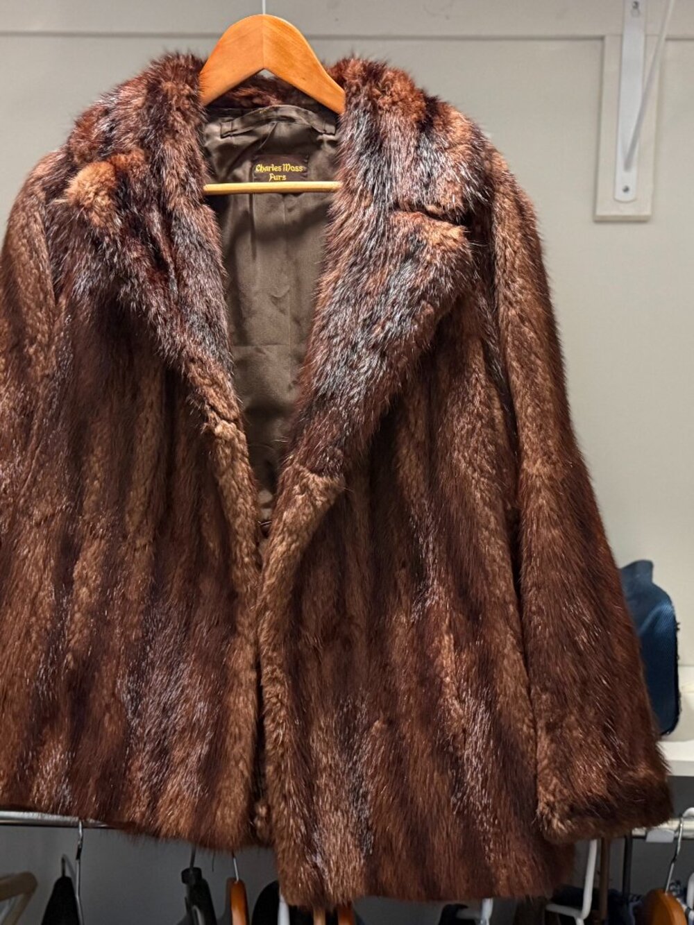 VINTAGE FUR JACKET